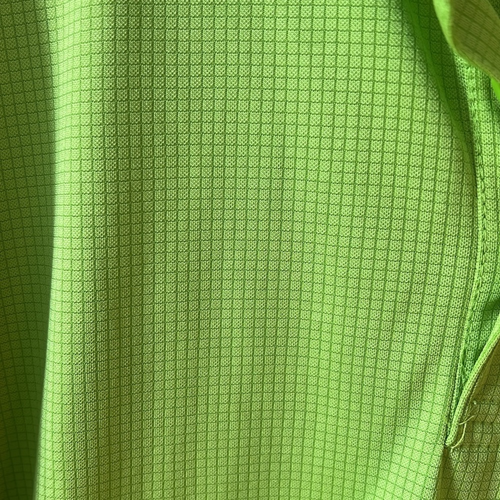 Lime green men’s polo - Picture 3 of 3